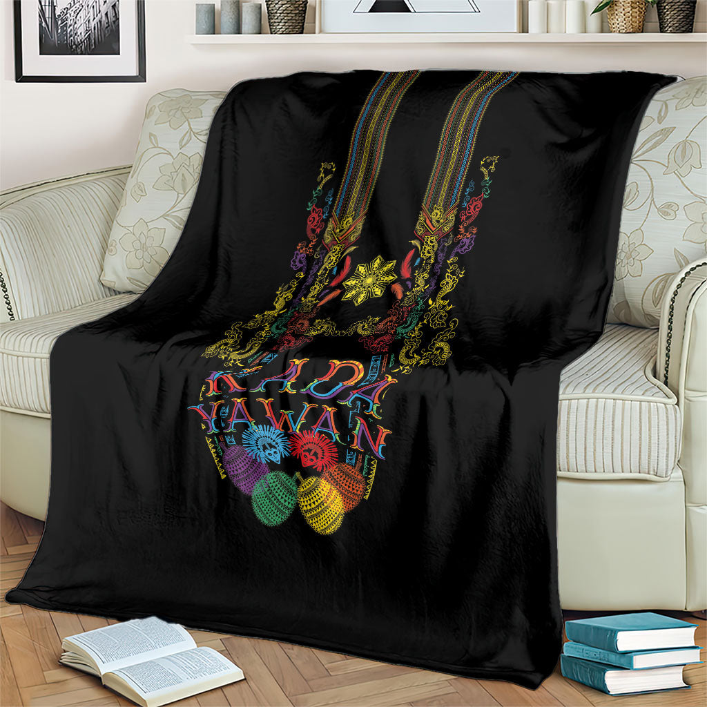 Philippines Kadayawan Festival Blanket Polynesian Tribal Art Barong Style