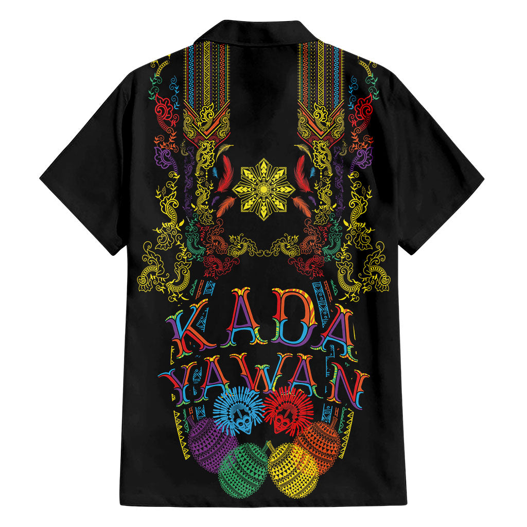Philippines Kadayawan Festival Hawaiian Shirt Polynesian Tribal Art Barong Style