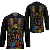 Philippines Kadayawan Festival Hockey Jersey Polynesian Tribal Art Barong Style