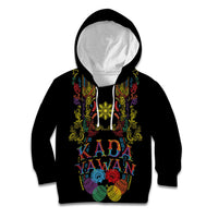Philippines Kadayawan Festival Kid Hoodie Polynesian Tribal Art Barong Style