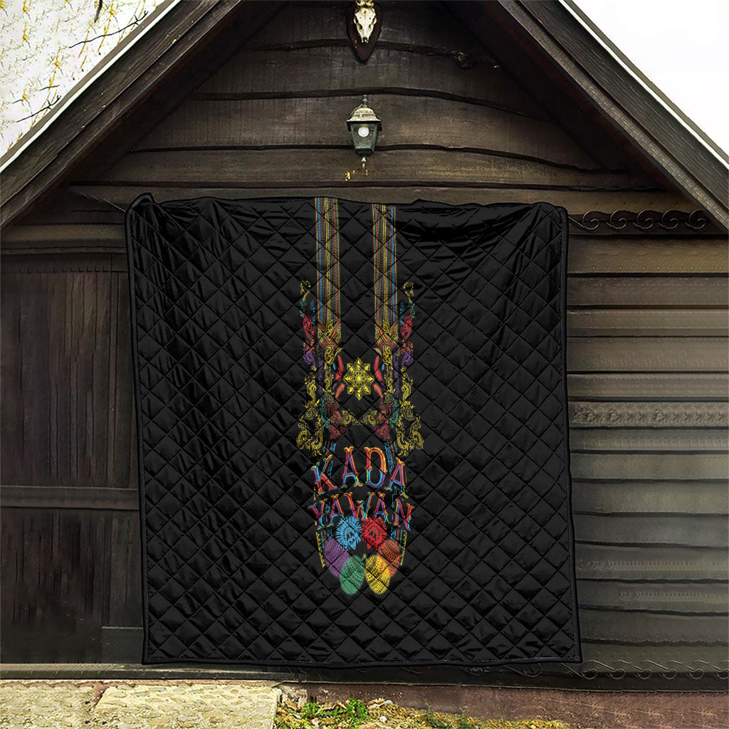 Philippines Kadayawan Festival Quilt Polynesian Tribal Art Barong Style