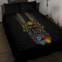 Philippines Kadayawan Festival Quilt Bed Set Polynesian Tribal Art Barong Style