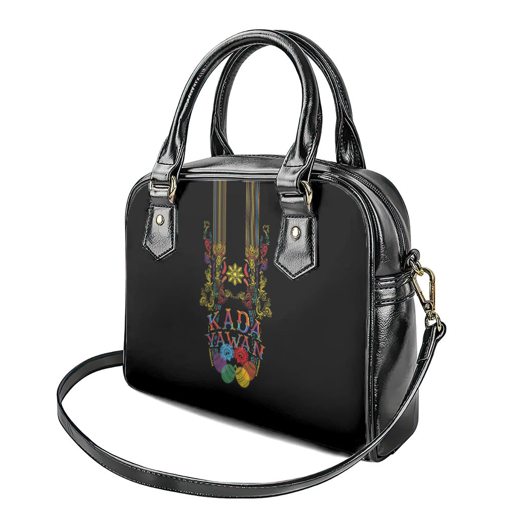 Philippines Kadayawan Festival Shoulder Handbag Polynesian Tribal Art Barong Style
