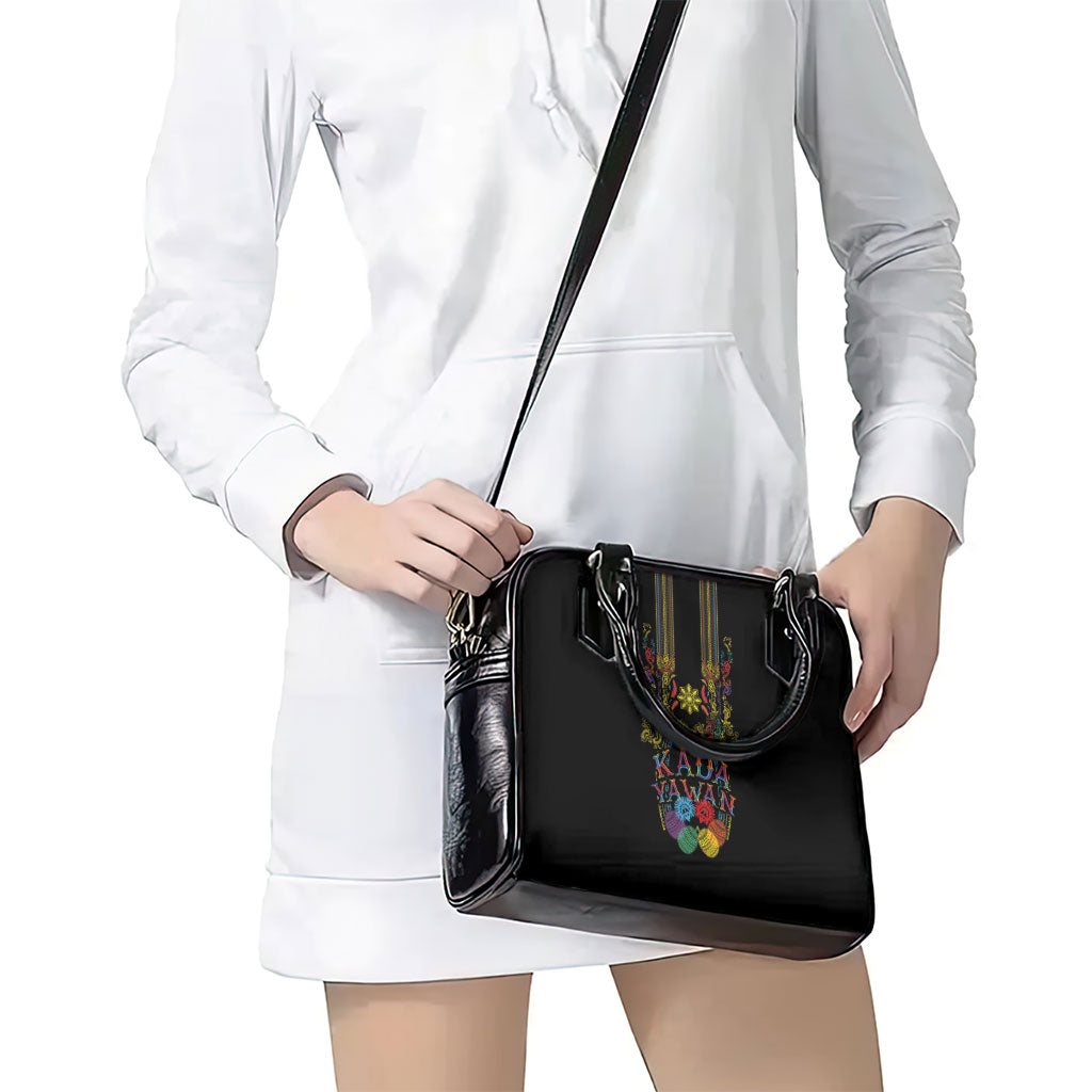 Philippines Kadayawan Festival Shoulder Handbag Polynesian Tribal Art Barong Style