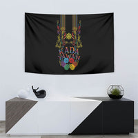 Philippines Kadayawan Festival Tapestry Polynesian Tribal Art Barong Style