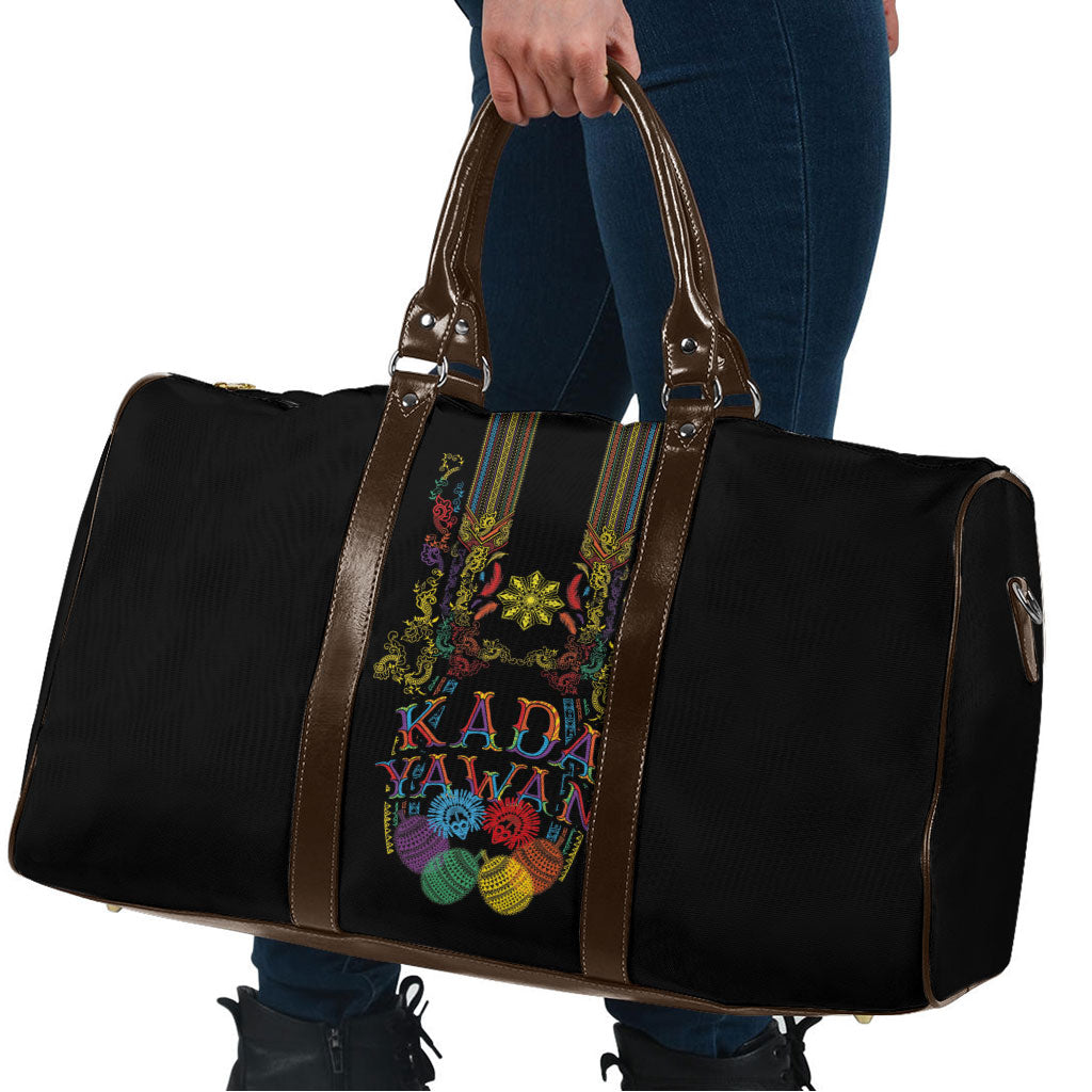 Philippines Kadayawan Festival Travel Bag Polynesian Tribal Art Barong Style