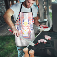 Philippines Barong Style Apron Polynesian Kakau Art Tattoos with Tribal Filipino Sun