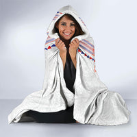 Philippines Barong Style Hooded Blanket Polynesian Kakau Art Tattoos with Tribal Filipino Sun