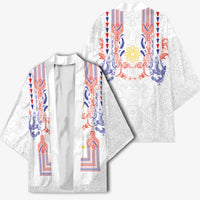 Philippines Barong Style Kimono Polynesian Kakau Art Tattoos with Tribal Filipino Sun