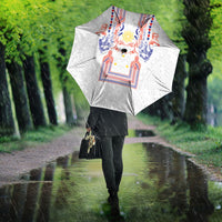 Philippines Barong Style Umbrella Polynesian Kakau Art Tattoos with Tribal Filipino Sun