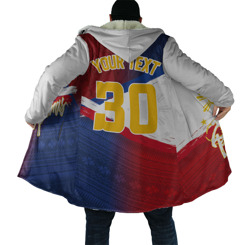 Philippines Basketball Custom Cloak Pilipinas Tribal Pattern