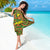 New Zealand Kowhai Flowers Sarong Maori Koru Pattern