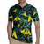 New Zealand Kowhai Flowers Rugby Jersey Maori Koru Pattern With Paua Shell Style