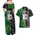 Custom Aotearoa South Africa Rugby Freedom Cup Couples Matching Off Shoulder Maxi Dress and Hawaiian Shirt Maori Silver Fern Art and Sporty Flag SA - Polynesian Pride