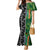 Custom Aotearoa South Africa Rugby Freedom Cup Family Matching Mermaid Dress and Hawaiian Shirt Maori Silver Fern Art and Sporty Flag SA - Polynesian Pride
