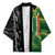 Custom Aotearoa South Africa Rugby Freedom Cup Kimono Maori Silver Fern Art and Sporty Flag SA - Polynesian Pride