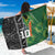 Custom Aotearoa South Africa Rugby Freedom Cup Sarong Maori Silver Fern Art and Sporty Flag SA - Polynesian Pride