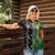 Custom Aotearoa South Africa Rugby Freedom Cup Women Polo Shirt Maori Silver Fern Art and Sporty Flag SA - Polynesian Pride