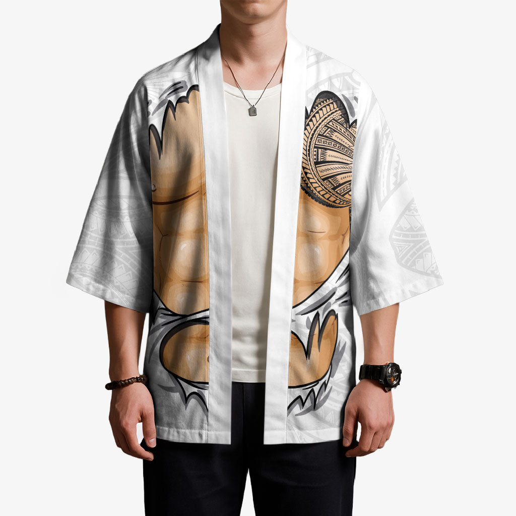 Samoan Tatau Kimono Tattoo Reveal Effect