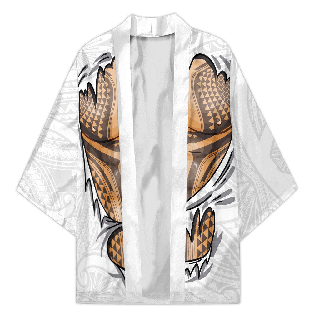 Hawaiian Kakau Kimono Aquaman Tattoo Reveal Effect