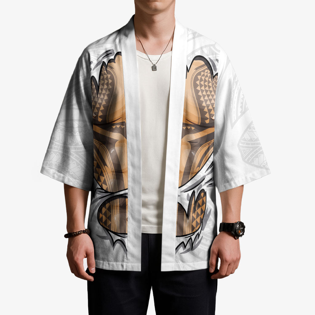 Hawaiian Kakau Kimono Aquaman Tattoo Reveal Effect
