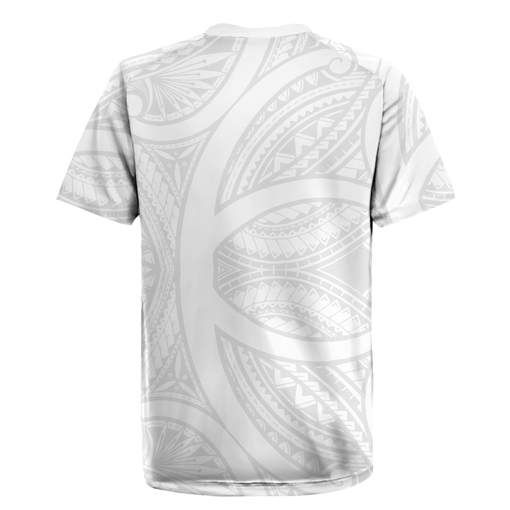 Hawaiian Kakau Rugby Jersey Aquaman Tattoo Reveal Effect