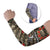 Pearl Harbor Remembrance Day Personalized Arm Sleeves Memories of December 7 with Red Poppy Lei - Polynesian Pride