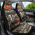 Pearl Harbor Remembrance Day Car Seat Cover Memories of December 7 with Red Poppy Lei - Polynesian Pride