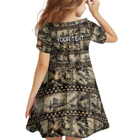 Pearl Harbor Remembrance Day Personalized Family Matching Mermaid Dress and Hawaiian Shirt Memories of December 7 with Red Poppy Lei - Polynesian Pride