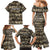 Pearl Harbor Remembrance Day Personalized Family Matching Mermaid Dress and Hawaiian Shirt Memories of December 7 with Red Poppy Lei - Polynesian Pride