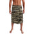 Pearl Harbor Remembrance Day Personalized Lavalava Memories of December 7 with Red Poppy Lei - Polynesian Pride