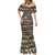 Pearl Harbor Remembrance Day Personalized Mermaid Dress Memories of December 7 with Red Poppy Lei - Polynesian Pride