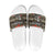 Pearl Harbor Remembrance Day Slide Sandals Memories of December 7 with Red Poppy Lei - Polynesian Pride