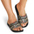 Pearl Harbor Remembrance Day Slide Sandals Memories of December 7 with Red Poppy Lei - Polynesian Pride