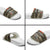 Pearl Harbor Remembrance Day Slide Sandals Memories of December 7 with Red Poppy Lei - Polynesian Pride