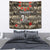 Pearl Harbor Remembrance Day Tapestry Memories of December 7 with Red Poppy Lei - Polynesian Pride