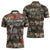 Pearl Harbor Remembrance Day Personalized Zipper Polo Shirt Memories of December 7 with Red Poppy Lei - Polynesian Pride