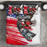 Pearl Harbor Remembrance Day Bedding Set Lest We Forget - The Bald Eagle Remembers - Polynesian Pride