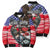 Pearl Harbor Remembrance Day Personalized Bomber Puffer Jacket Lest We Forget - The Bald Eagle Remembers - Polynesian Pride