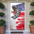 Pearl Harbor Remembrance Day Personalized Door Cover Lest We Forget - The Bald Eagle Remembers - Polynesian Pride