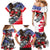 Pearl Harbor Remembrance Day Personalized Family Matching Mermaid Dress and Hawaiian Shirt Lest We Forget - The Bald Eagle Remembers - Polynesian Pride