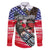 Pearl Harbor Remembrance Day Personalized Family Matching Mermaid Dress and Hawaiian Shirt Lest We Forget - The Bald Eagle Remembers - Polynesian Pride