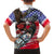 Pearl Harbor Remembrance Day Personalized Family Matching Off The Shoulder Long Sleeve Dress and Hawaiian Shirt Lest We Forget - The Bald Eagle Remembers - Polynesian Pride
