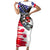 Pearl Harbor Remembrance Day Personalized Family Matching Short Sleeve Bodycon Dress and Hawaiian Shirt Lest We Forget - The Bald Eagle Remembers - Polynesian Pride