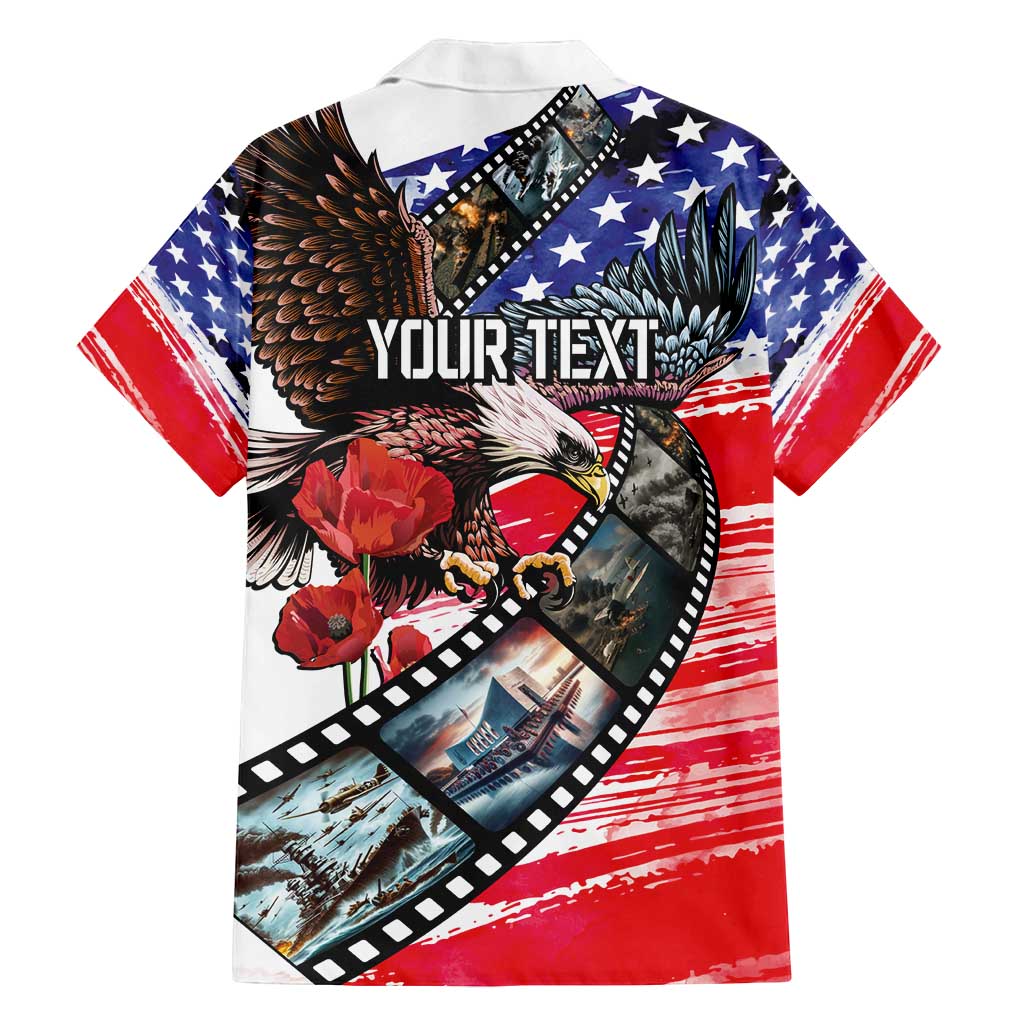 Pearl Harbor Remembrance Day Personalized Family Matching Tank Maxi Dress and Hawaiian Shirt Lest We Forget - The Bald Eagle Remembers - Polynesian Pride