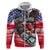 Pearl Harbor Remembrance Day Personalized Hoodie Lest We Forget - The Bald Eagle Remembers - Polynesian Pride