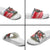 Pearl Harbor Remembrance Day Slide Sandals Lest We Forget - The Bald Eagle Remembers - Polynesian Pride