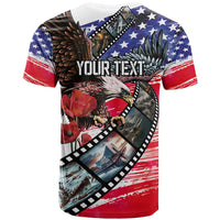 Pearl Harbor Remembrance Day Personalized T Shirt Lest We Forget - The Bald Eagle Remembers - Polynesian Pride