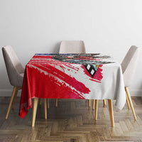 Pearl Harbor Remembrance Day Tablecloth Lest We Forget - The Bald Eagle Remembers - Polynesian Pride