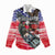 Pearl Harbor Remembrance Day Personalized Women Casual Shirt Lest We Forget - The Bald Eagle Remembers - Polynesian Pride